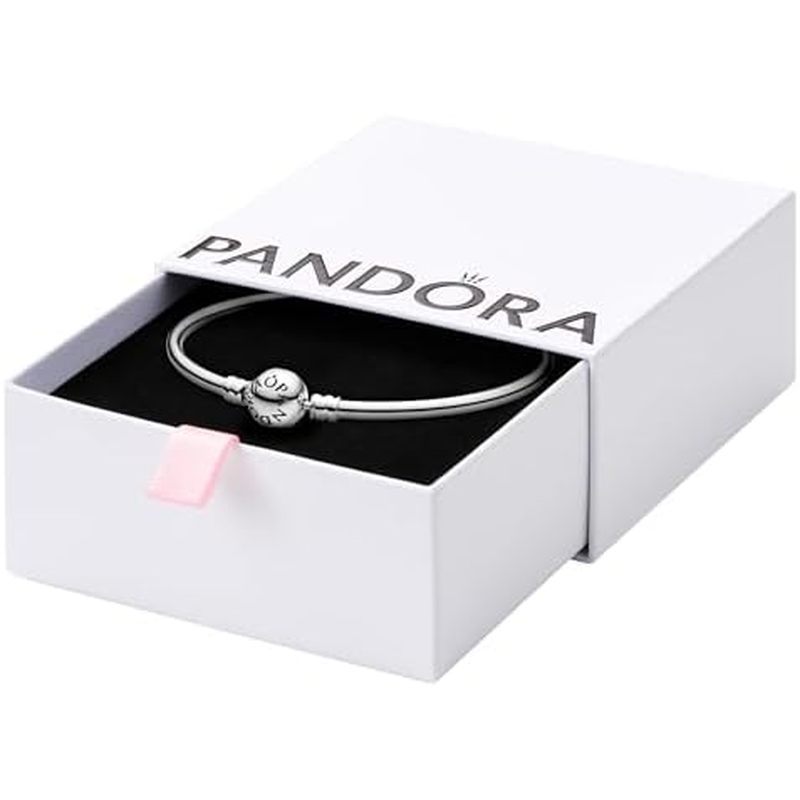 Pandora Moments Ball Clasp Bracelet - Vàng Bạc Sterlings - Hộp Quà Tặng
