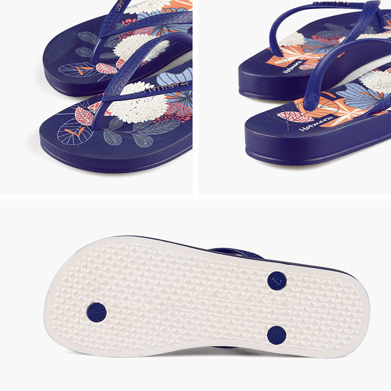 Hotmarzz Hotmarzz Dép in hình nữ Dép xỏ ngón mùa hè Dép xỏ ngón-