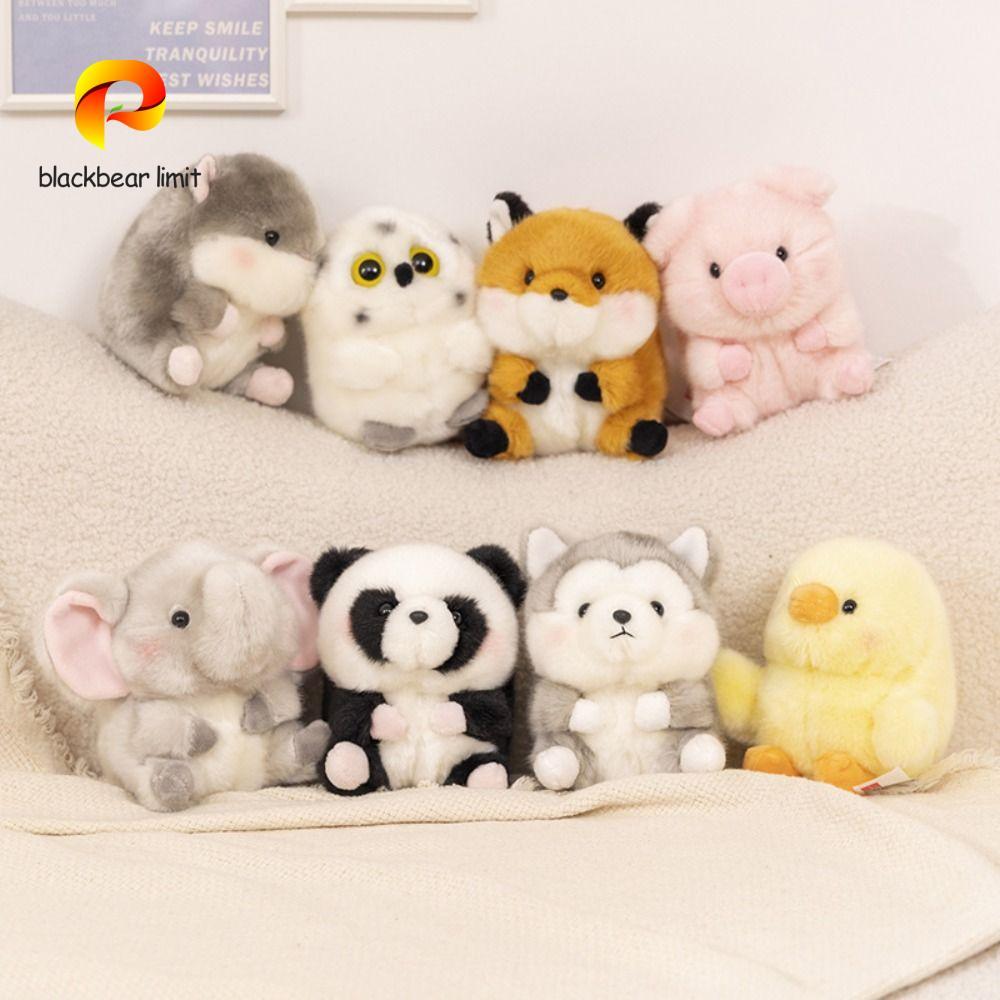 blackbear limit BLACKBEAR LIMIT Pig Cow Plush Móc khóa, Seal Elephant Plush Rabbit Doll Mặt dây chuy