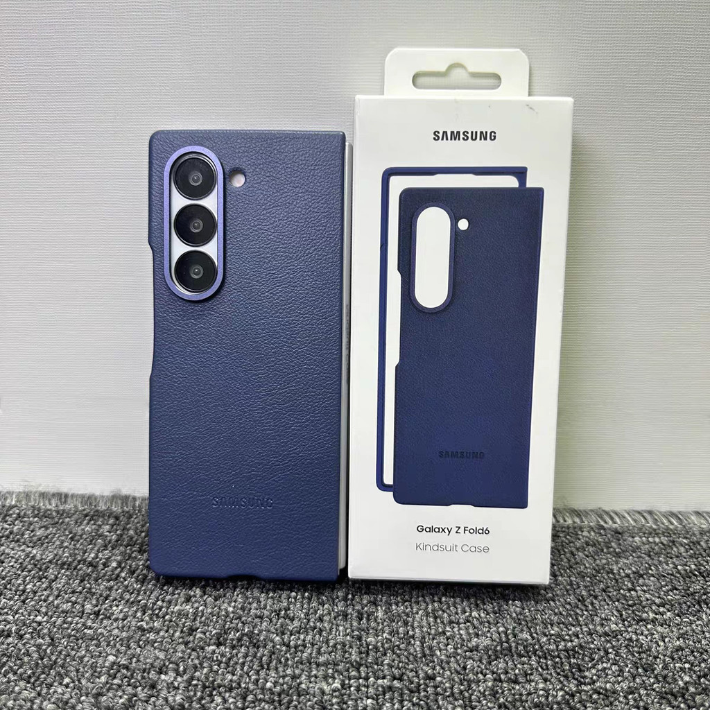 Dành Cho Da Chính Hãng Samsung Z Fold 6 5G Slim Chống Sốc Ốp Lưng Cho Z Fold6 SM-F956U Da Điện Thoại
