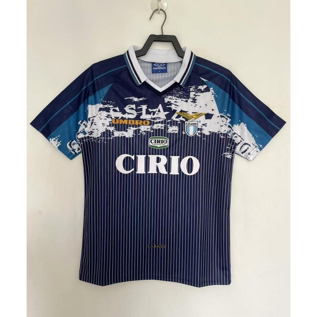 Áo đấu bóng đá cổ điển sân khách Lazio 1996-97