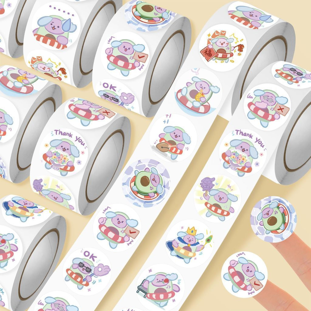 Nhiều Miếng Giảm Giá 500 Miếng Dán avocean Cuộn Dán Awo Shen jimmysea Jimmy Haitatha GMM Búp Bê Điện