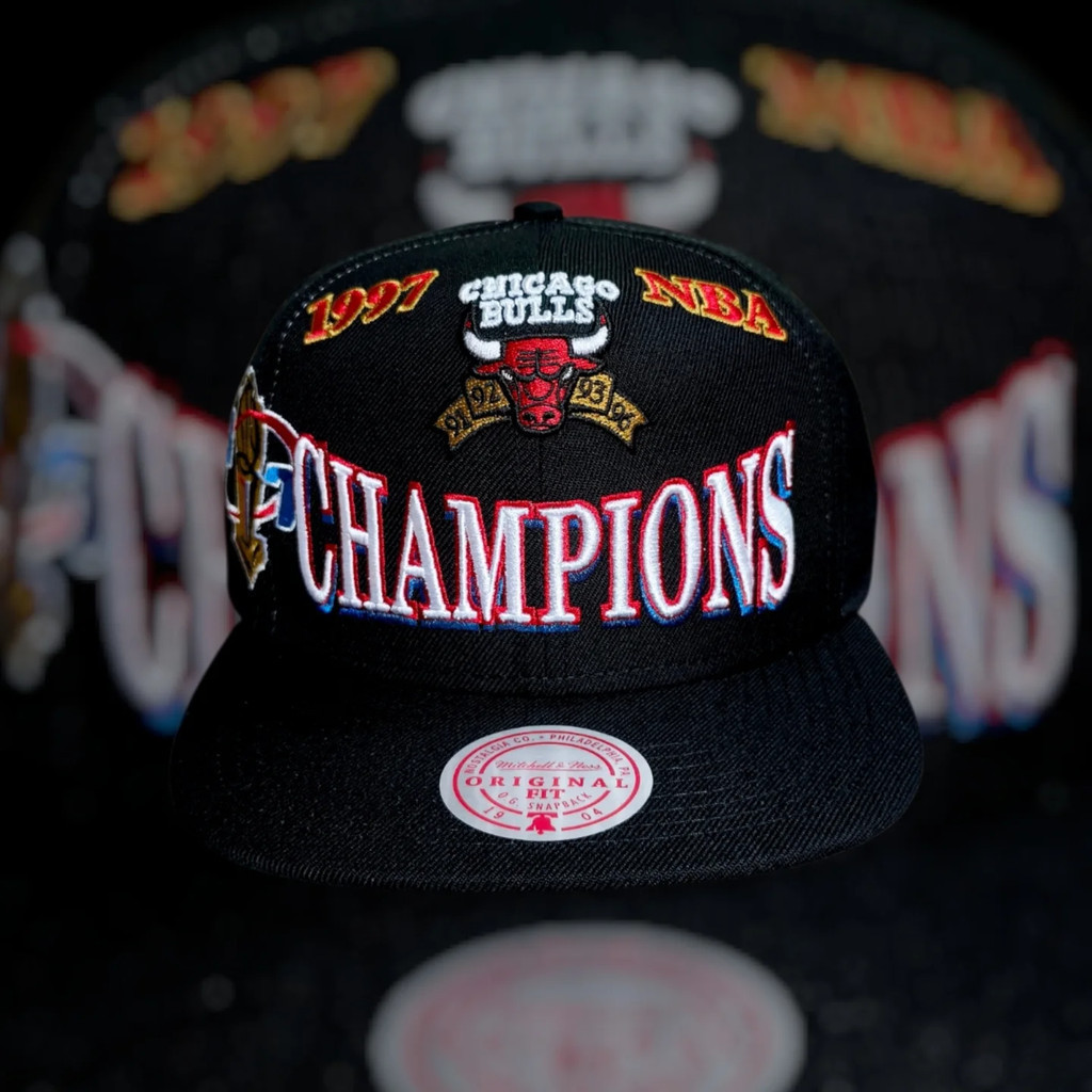 Mũ Bóng Chày Chicago Bulls 1997 - Vành Phẳng, Hip Hop, Chống Nắng