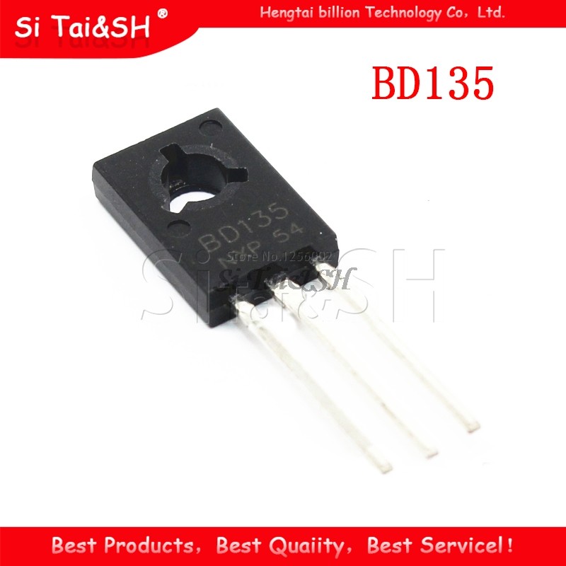 10 CÁI BD135 BD136 BD138 BD132 BD137 BD139 BD140 TO-126 NPN Power Triode Transistor mới và nguyên bả