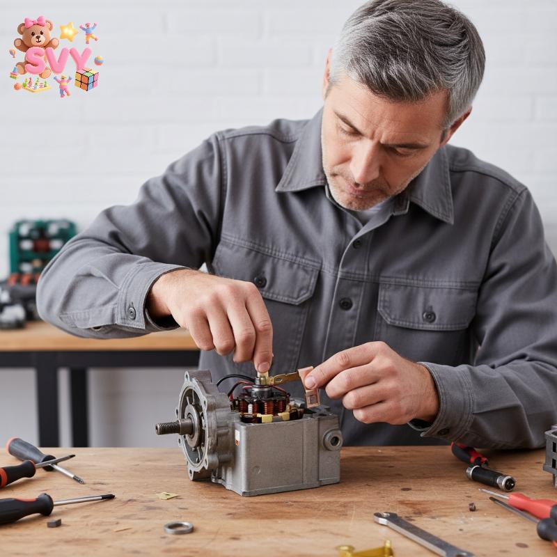 [SVY] 2 / 6 / 10 Chiếc Máy Khoan Điện DIY Dụng Cụ Điện Động Cơ DC Bàn Chải Carbon Giá Đỡ Cho RS-775W