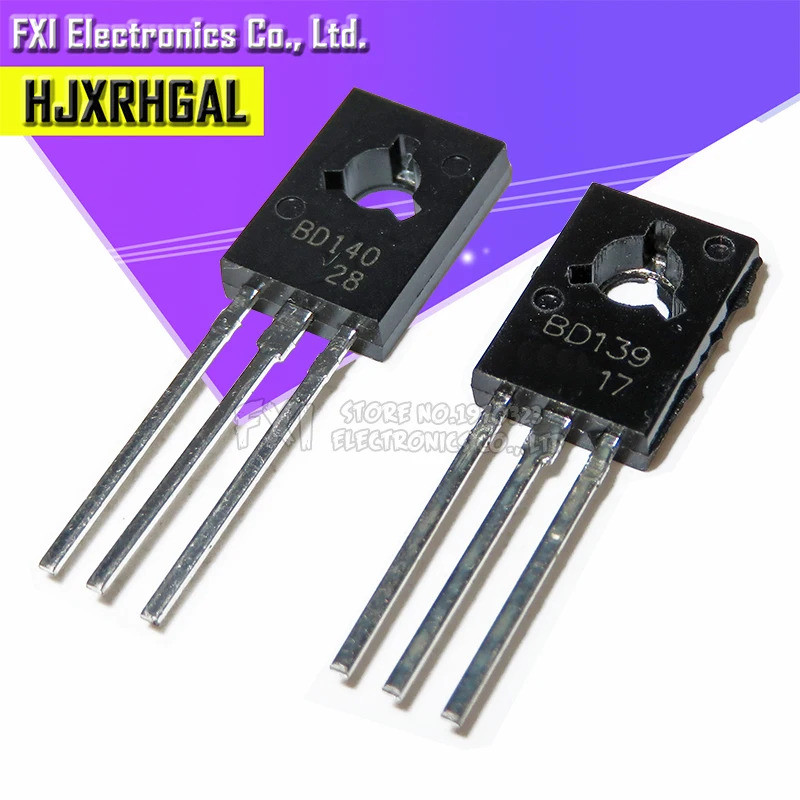 20 CÁI BD139 BD140 (10 CÁI BD139 + 10 CÁI BD140) TO126 TO-126 IC điều chỉnh điện áp mới