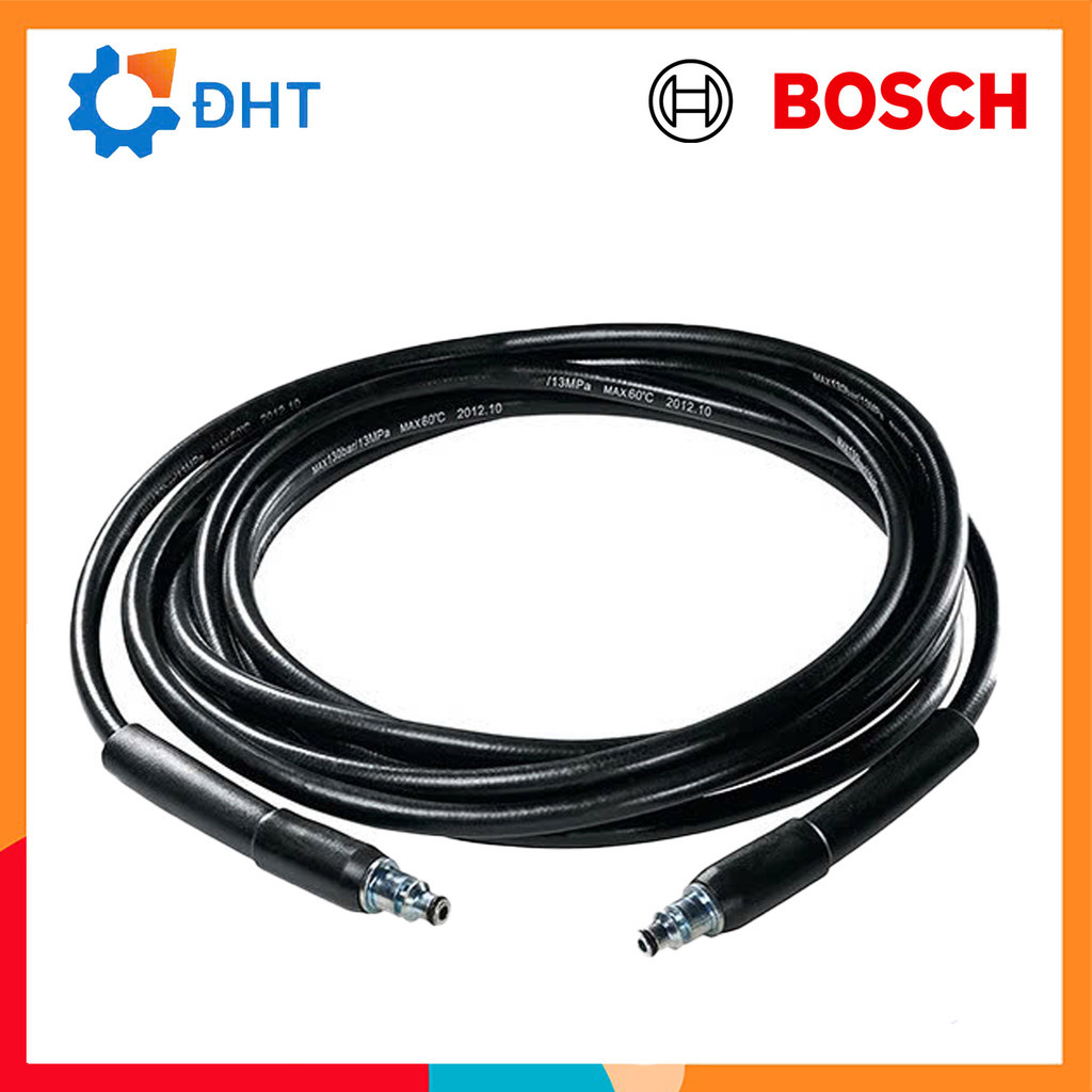 Dây  Ống áp lực cao 5m cho Máy Phun Xịt Rửa AQT120 AQT125 Bosch F016F05013