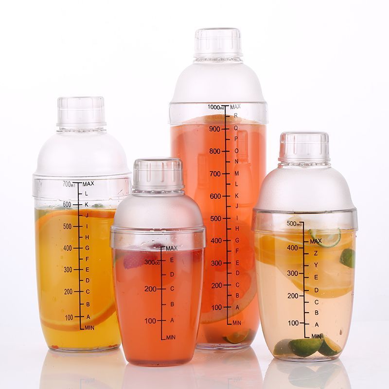 Khuyến nghị phổ biến Acrylic Shaker pc với tỷ lệ Đen Shaker Cup Mixer Shaker Cup Shaker Cup Milk Tea
