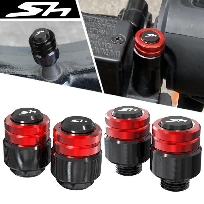 Gương Chiếu Hậu Mới Cắm Lỗ Vít Nắp Lốp Van Thân Nắp Dành Cho Xe Honda SH125 SH150 SH300 SH350 SH 125