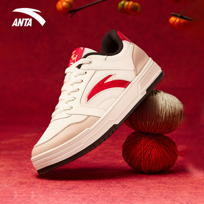 Anta Giày sneakers nam nữ thời trang thể thao đế bằng Giày unisex form đế bằng bám sàn 1226A8011