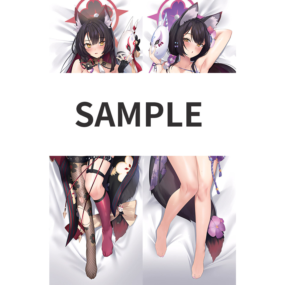 Blue Archive Wakamo Dakimakura Ôm Thân Gối Anime Gối Đệm