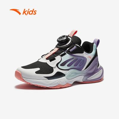 ANTA Kids Giày sneakers Thời Trang Bé Trái Bé Gái Giày trẻ em Size 33-38 Êm Nhẹ,Khóa Xoay Tiện Lợi 322548810U