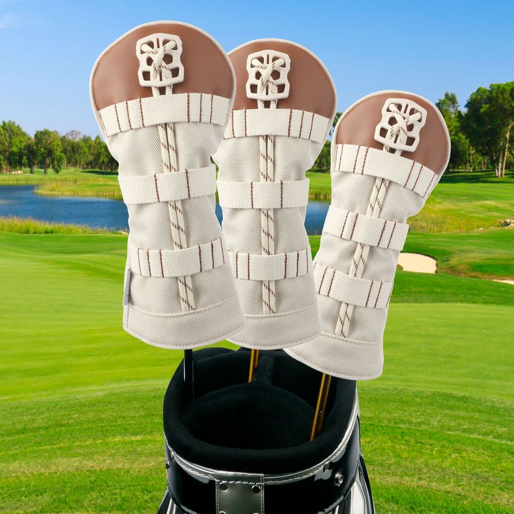 Golf Heaover Cap Cover Đầu vải Vỏ bảo vệ Golf Heaover Golf Wood Cover