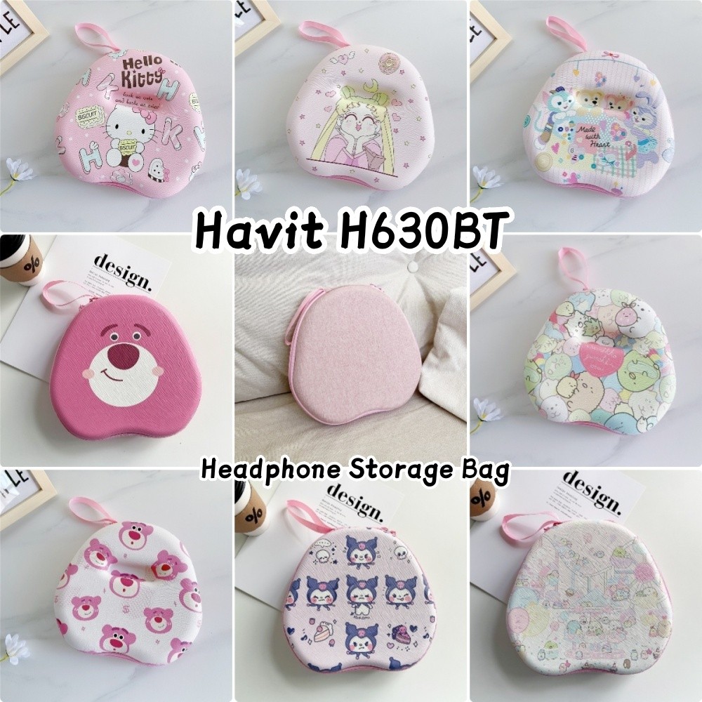 [imamura] Dành Cho Tai Nghe Havit H630BT Phim Hoạt Hình Sáng Tạo Tai Nghe EVA Vỏ Hộp Đựng Tai Nghe T