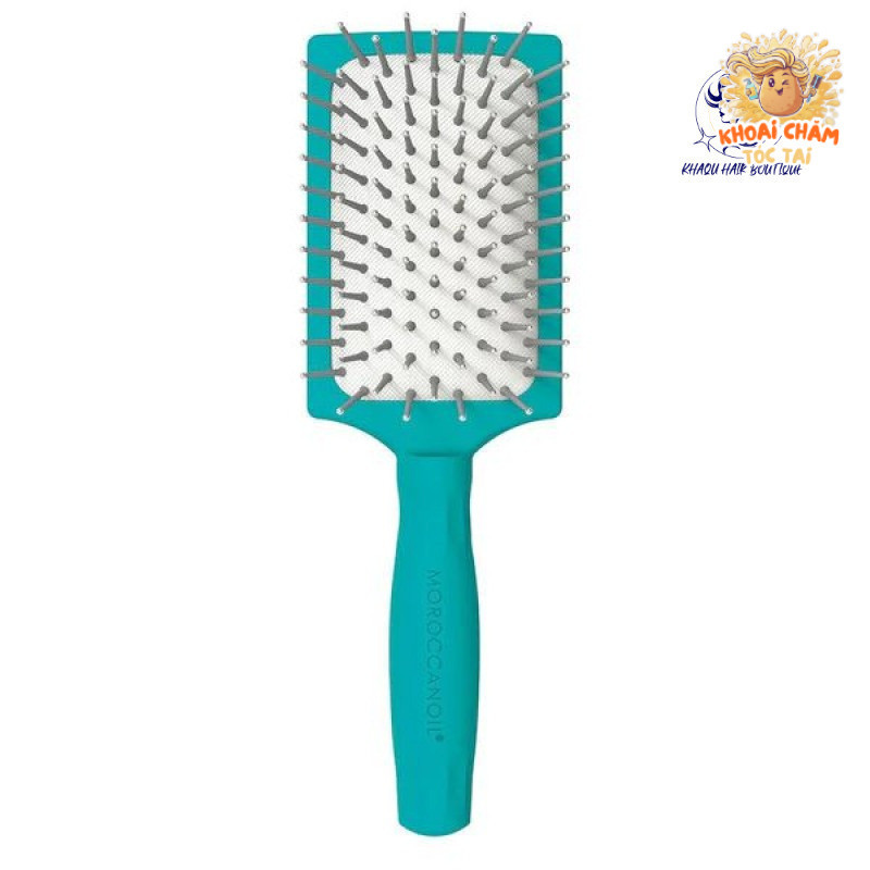 Lược chải sấy, chống rối tóc Moroccanoil Ceramic Mini Paddle Brush - MQK