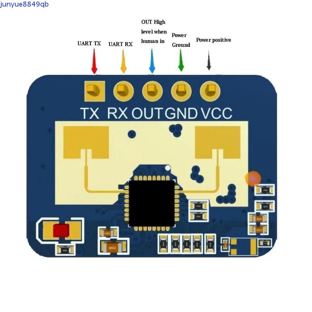 Cảm biến QUIRON LD2410C, Radar sóng FMCW Cảm biến radar 24GHz có độ chính xác cao, Radar sóng Phát h