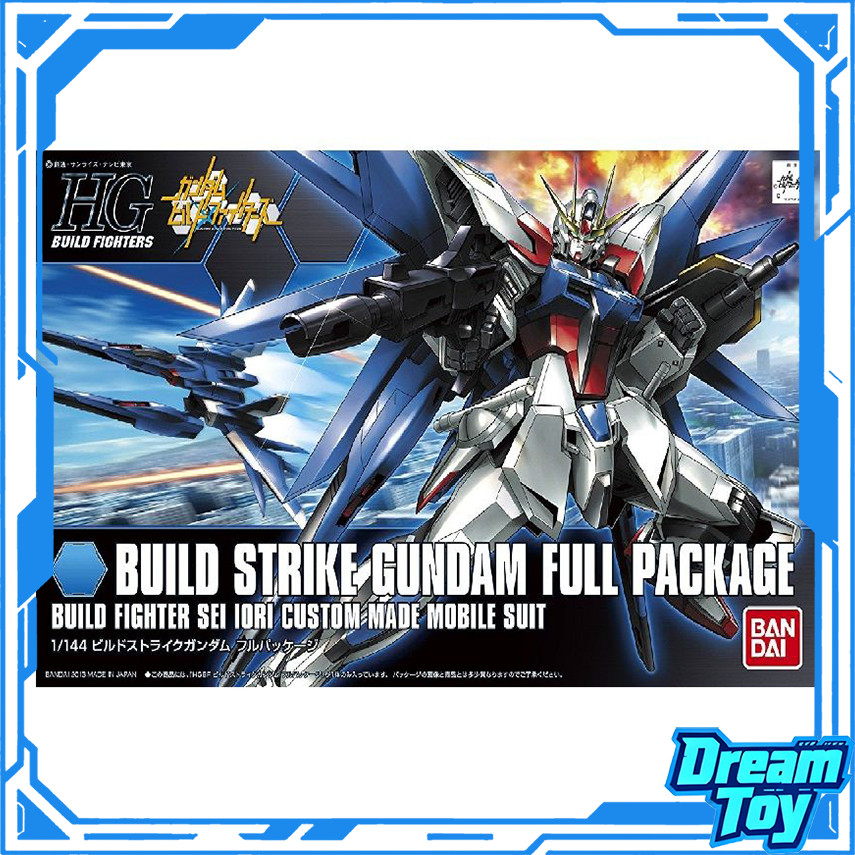Gói trọn gói Bandai HG Build Strike Gundam – Tỉ lệ 1 / 144 | Máy bay chiến đấu xây dựng Gundam | Bộ 
