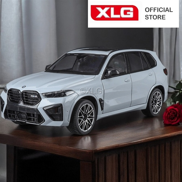 Mô hình xe BMW X5 1:18 Diecast Kim Loại – Đèn LED, Âm Thanh, Kéo Trớn, Mở Cửa Capo Cốp
