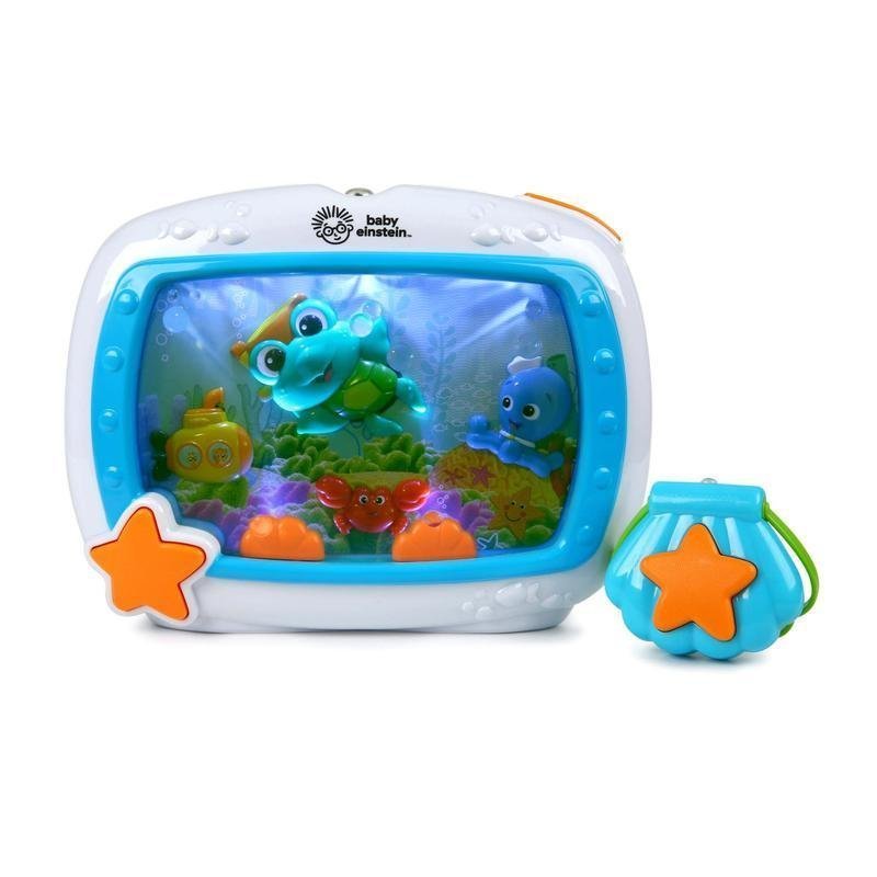 Baby Einstein Sea Dreams Soother Musical Crib Toy and Sound Machine, Sơ sinh trở lên - Xanh và Hồng