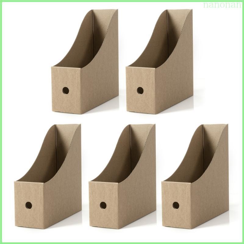 Nan Kraft Paper File Folder Divider Desktop Organizer Hộp lưu trữ