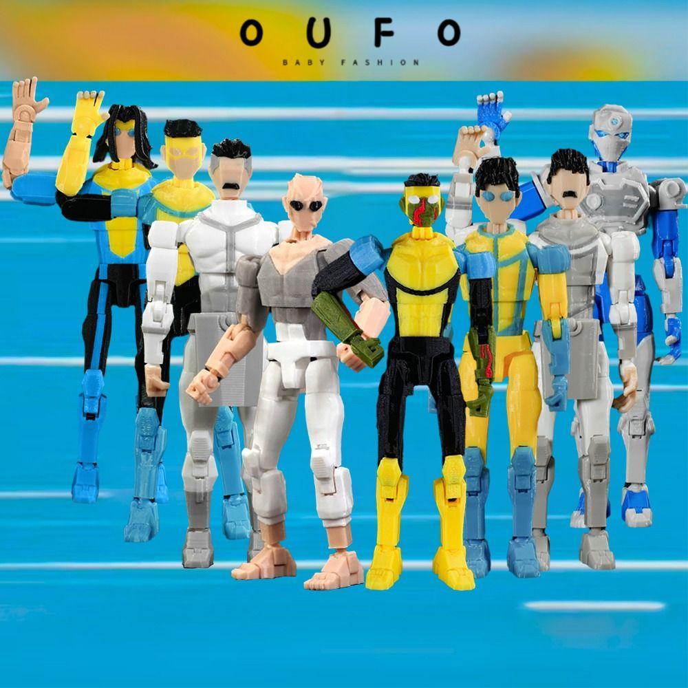 Nhân vật hành động in hình OUFO, Nhân vật Dummy13 Mark Grayson Invincible 3.0, Mô hình hình hình siê