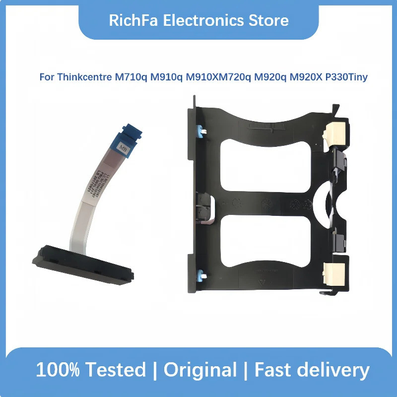 Dành Cho Lenovo ThinkCentre M710q M720q M910q M910x M920q M920x SATA HDD Caddy Giá Đỡ & Cáp 00XL211 