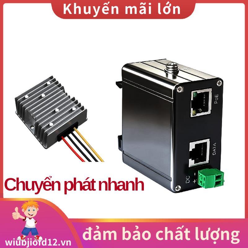 Dành cho Gen2 / Gen3 2.5G Gigabit POE Injector 44-57Vdc Đầu vào POE Đầu ra MAX 150W 2.5G Đầu phun Po