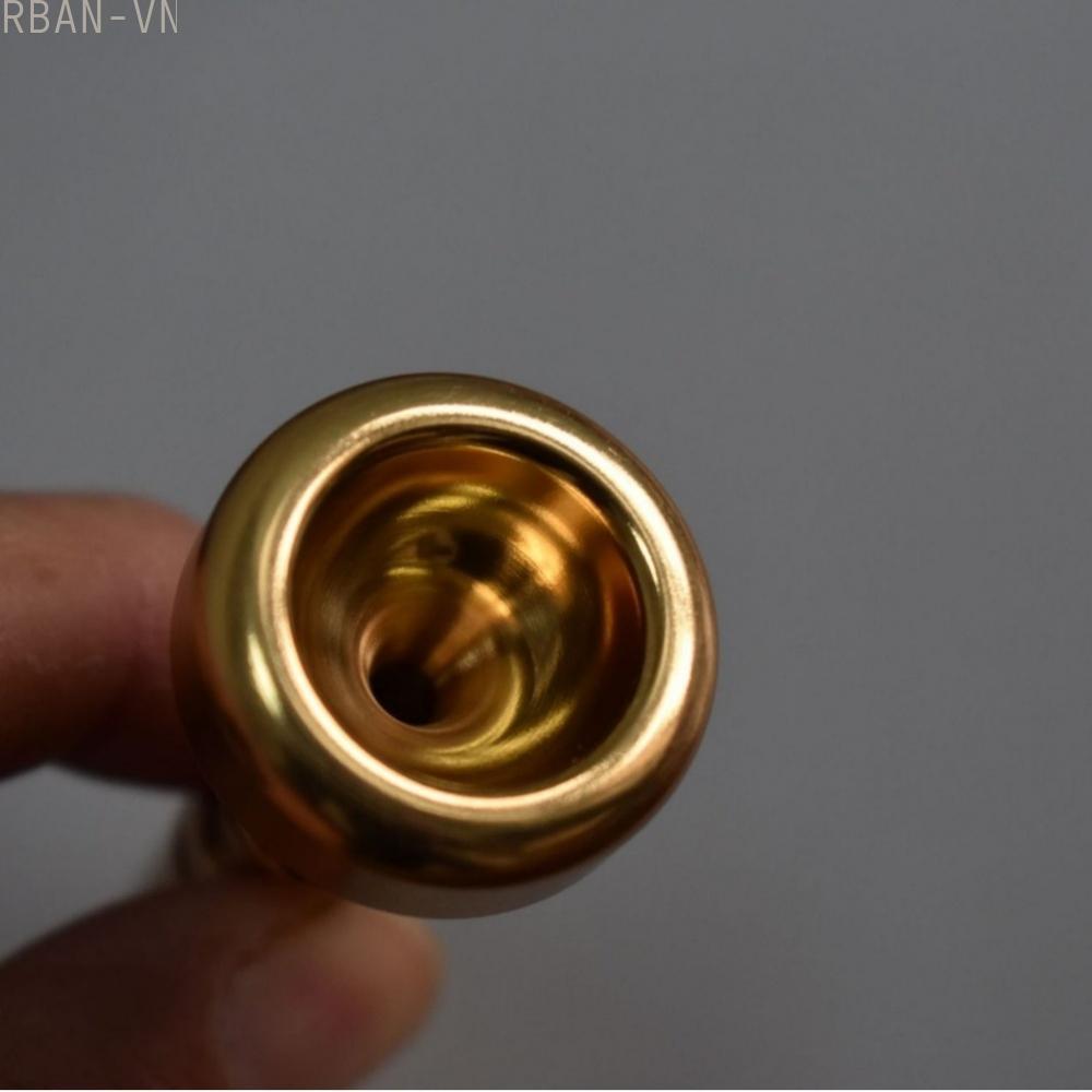 Brass Trumpet Mouthpiece 3C 5C 7C for Beginner Exerciser with Clear Tone Quality