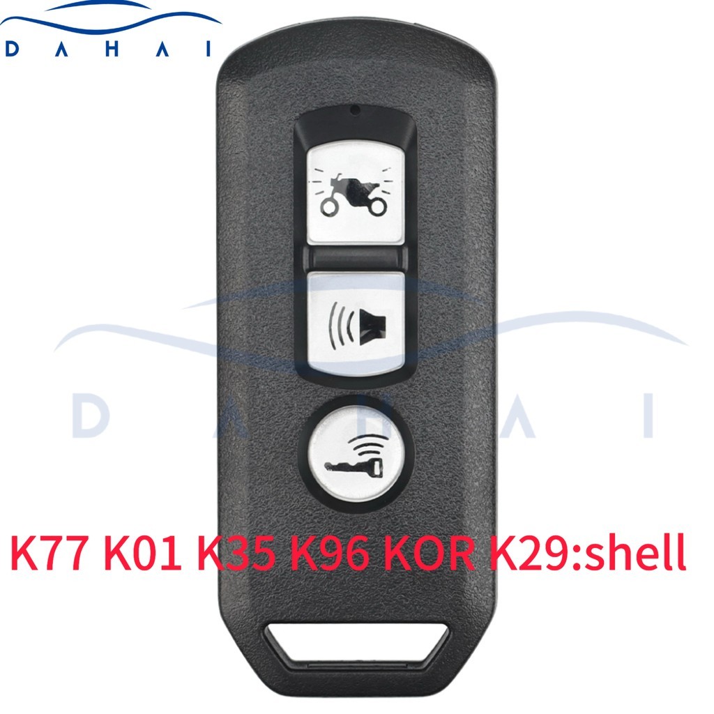 Dahai Remote Key Housing Fob, Fit para Honda K35V3 ADV SH 150 Forza 300 125 PCX150 2018, Scooter de 