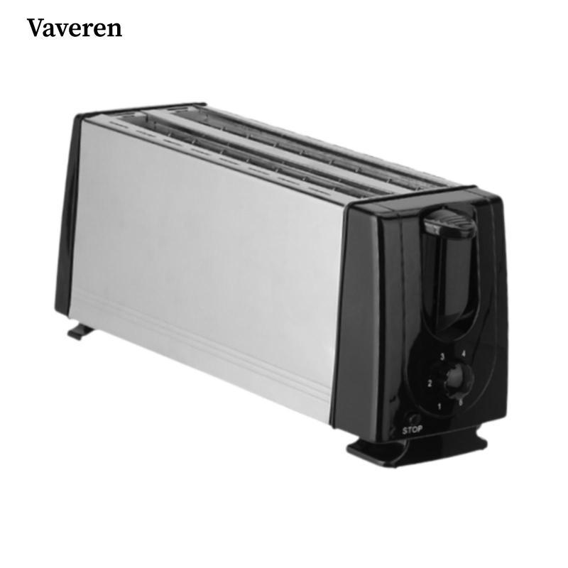 Máy làm bánh mì ăn sáng quầy 4 lát phích cắm tiêu chuẩn Châu Âu Dễ dàng làm sạch Máy làm bánh quế cho bánh mì đặc biệt