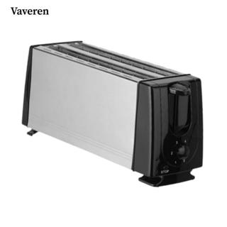 Máy làm bánh mì ăn sáng quầy 4 lát phích cắm tiêu chuẩn Châu Âu Dễ dàng làm sạch Máy làm bánh quế cho bánh mì đặc biệt