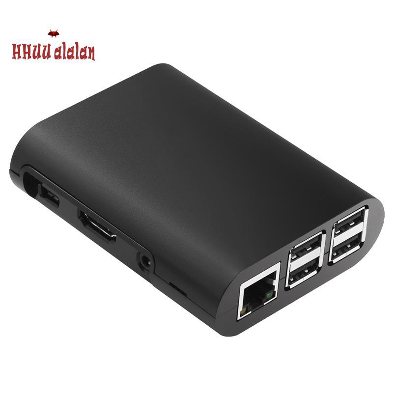 Ốp lưng cho 3 Model B, Pi 2 Model B & Pi B + 4 Đen