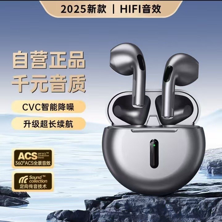 [Haitao] Thích Hợp Cho Apple Chuyên Dụng 2025 Tai Nghe Bluetooth Phong Cách Mới 16pro Wireless 15max