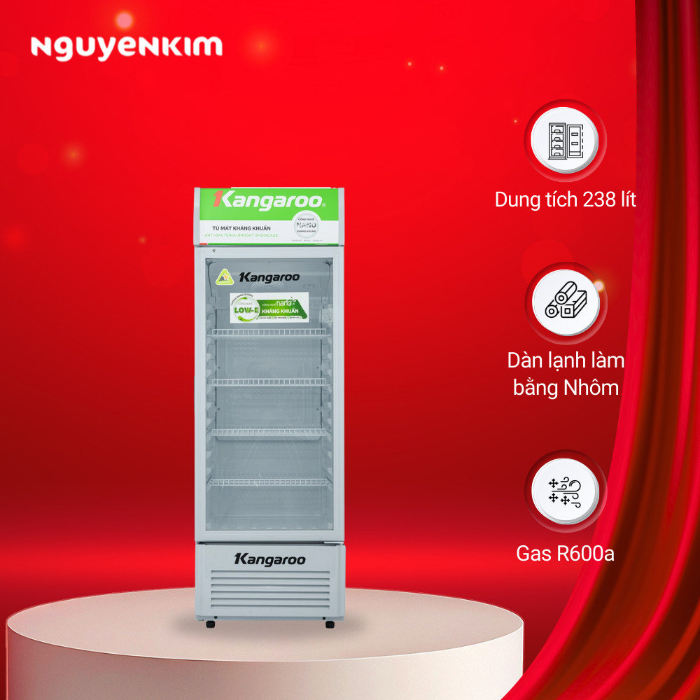Tủ mát Kangaroo 238 lít KG298AT