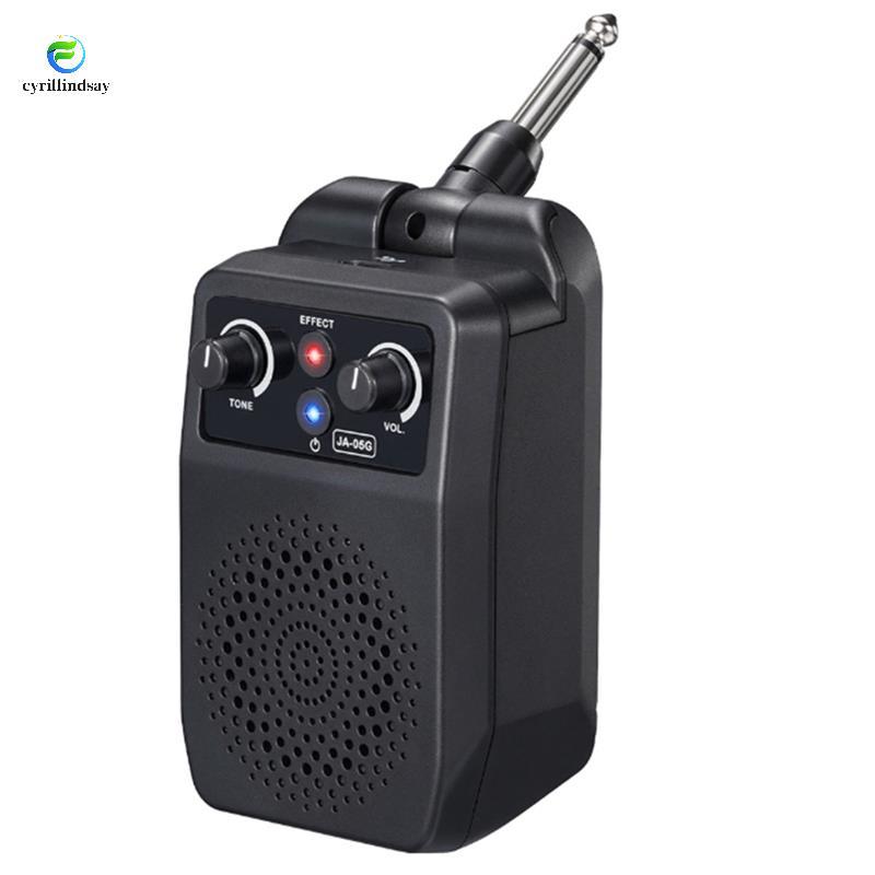 Mini Đàn Guitar Điện Amp 5W Di Động Guitar Amp Bluetooth Tích Hợp 4 Hiệu Ứng Sạc Đàn Guitar Nhỏ Amp 