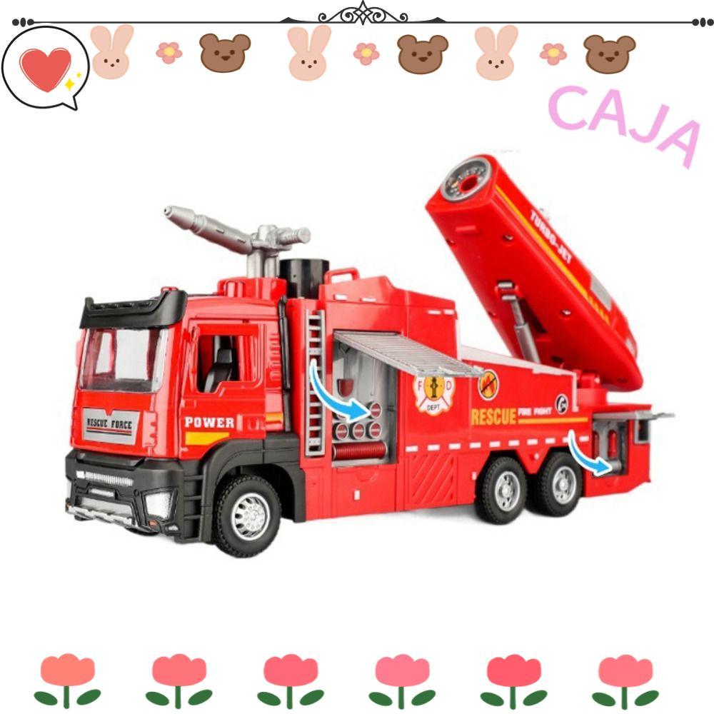Mô Hình Xe Cứu Hỏa CAJA1 Phun Nước