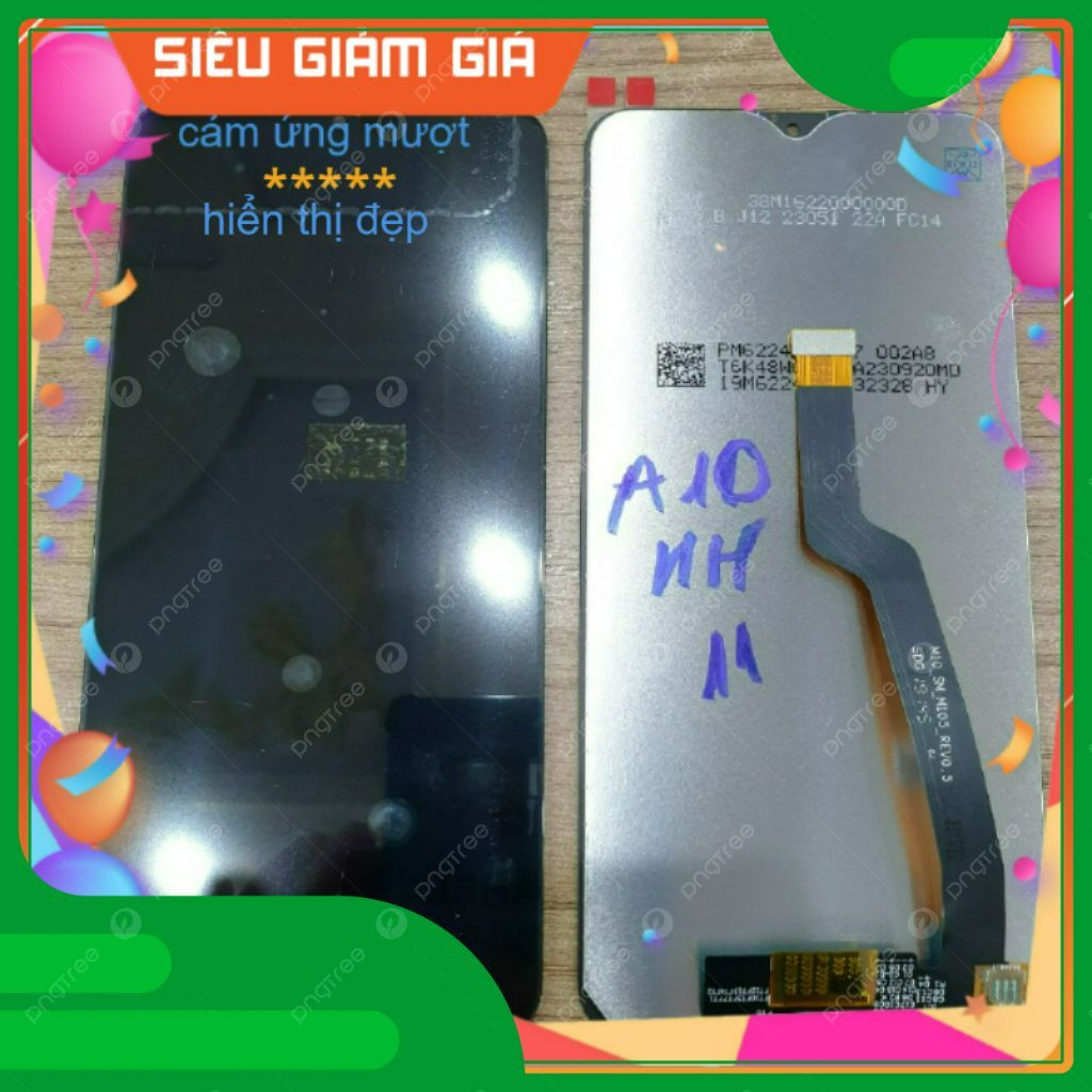 >< Màn ĐT SS A10 / A105 / M10 / M105 (tặng keo, cường lực)