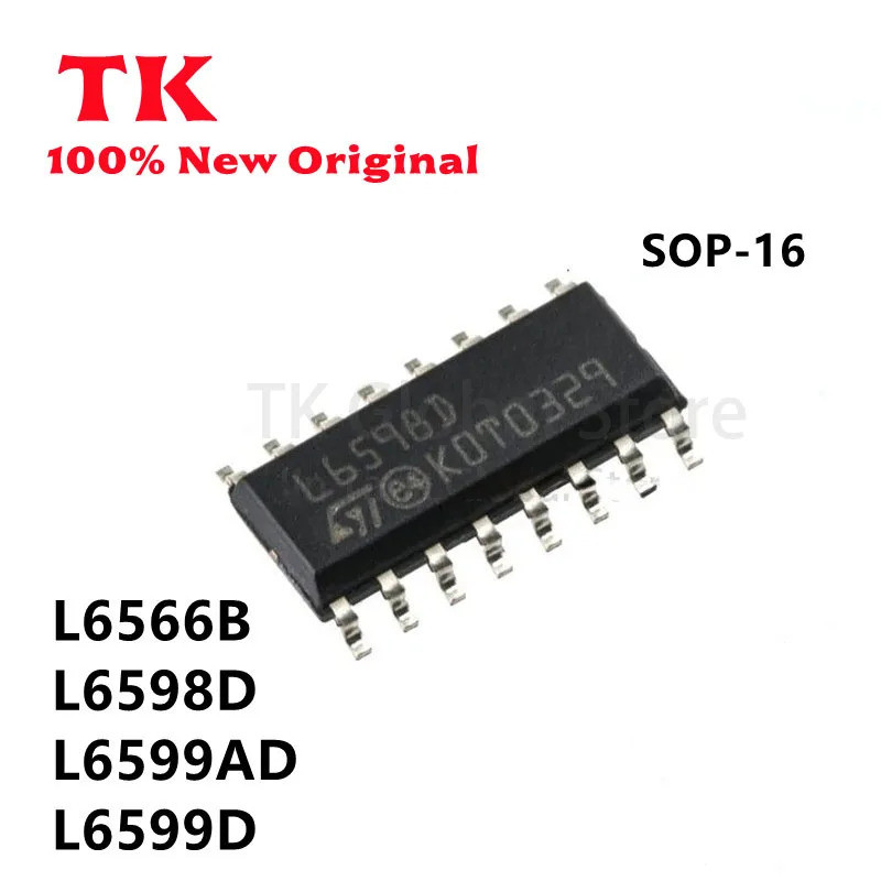 5 CÁI L6566B L6598D L6599AD L6599D 6665 6598 6599 SOP16 chip quản lý điện năng SMD Còn hàng