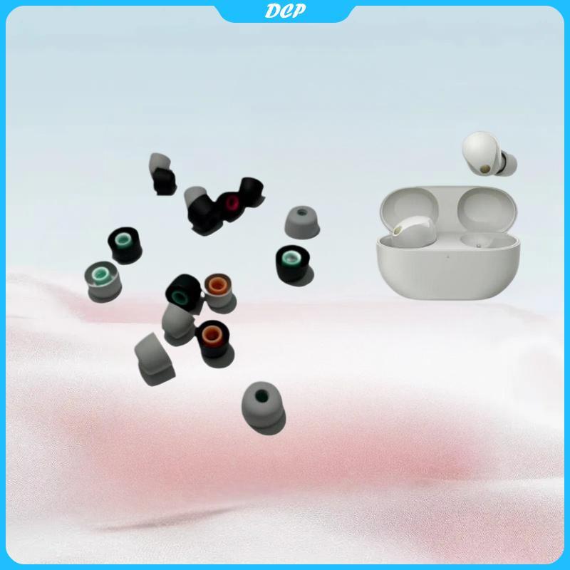 [DCP] 6 cái nút tai nghe Tai nghe Silicone cho Sony WF-1000XM5 1000xm4 1000xm3 Oneplus Buds Z TWS Ea