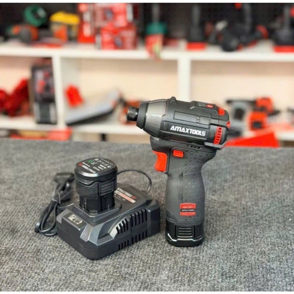Máy Vặn Vít Pin 16V AMAXTOOLS AV18014SA Động Cơ Không Chổi Than - Lực Siết 180Nm - Máy Chuyên Vít Si