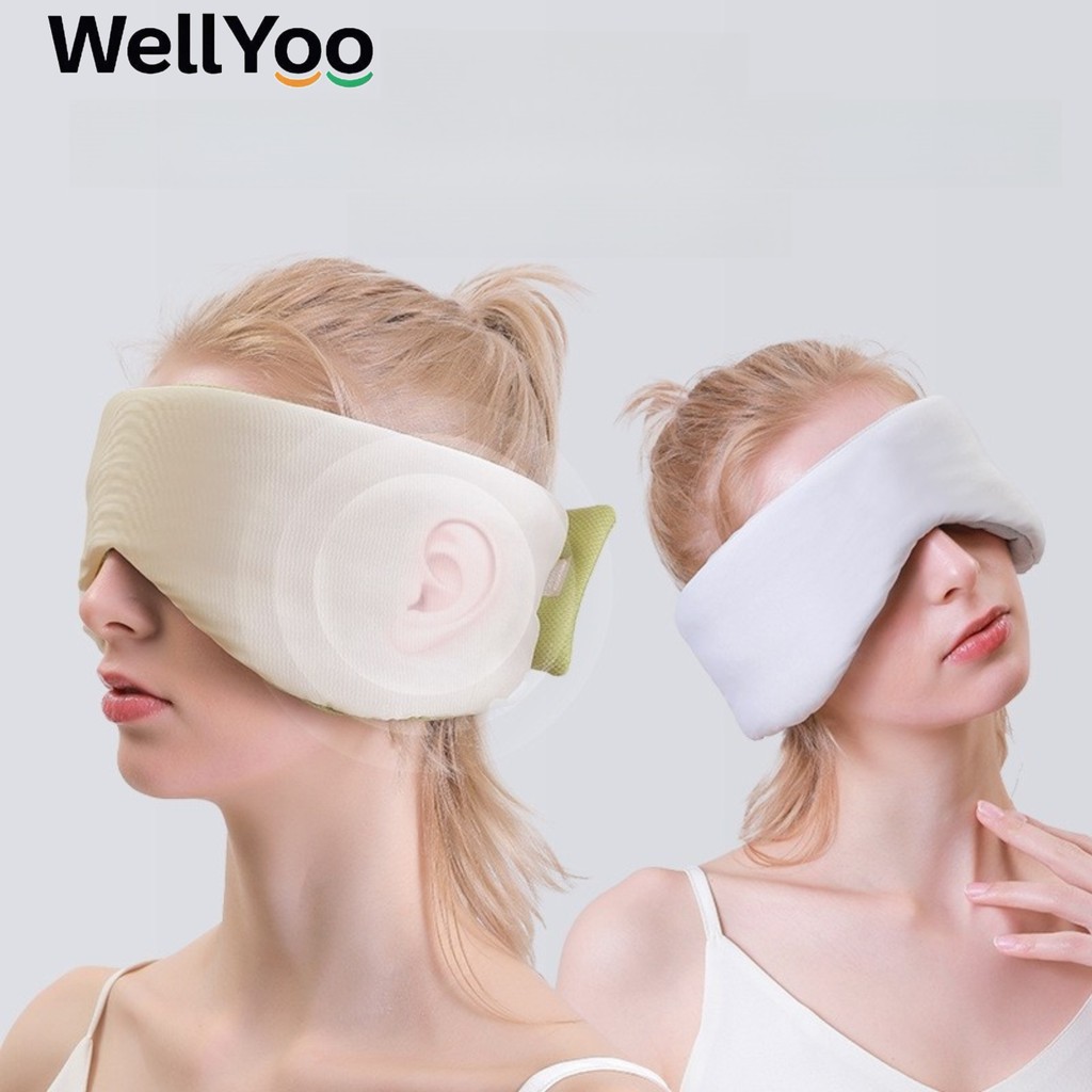 Mới Ấm Áp Thoáng Mát Dual-Sensing Space Capsule Shading Eye Mask Ngủ Văn Phòng Du Lịch Nghỉ Trưa Bao