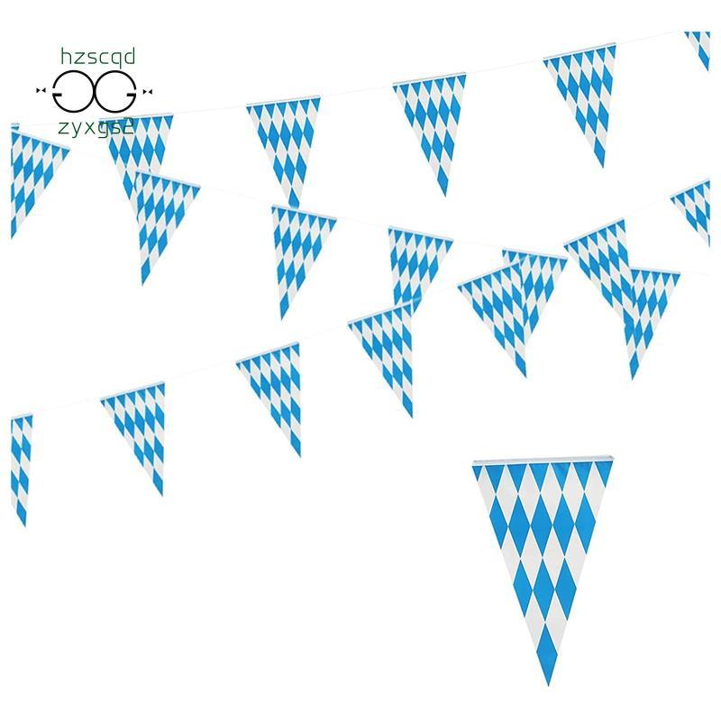 10M Vòng Hoa Bavarian Trang Trí Oktoberfest Trang Trí Tiệc Oktoberfest Pennant Bavarian Biểu Ngữ Ảnh