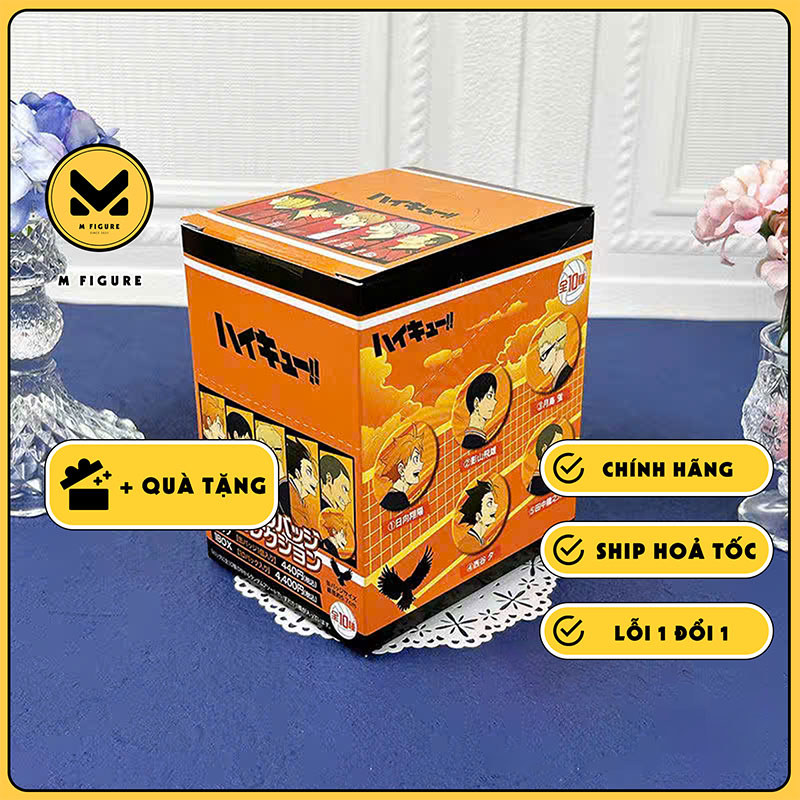 (1 Pack) HUY HIỆU HaiKyuu - Character Badges Collection (Movic) GOODS CHÍNH HÃNG