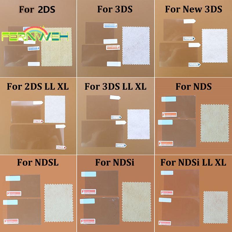 [Fernweh] Phim bảo vệ màn hình LCD trong suốt HD phía dưới cho 3DS 3DSXL NDS Lite NDSL DSi NDSI XL L