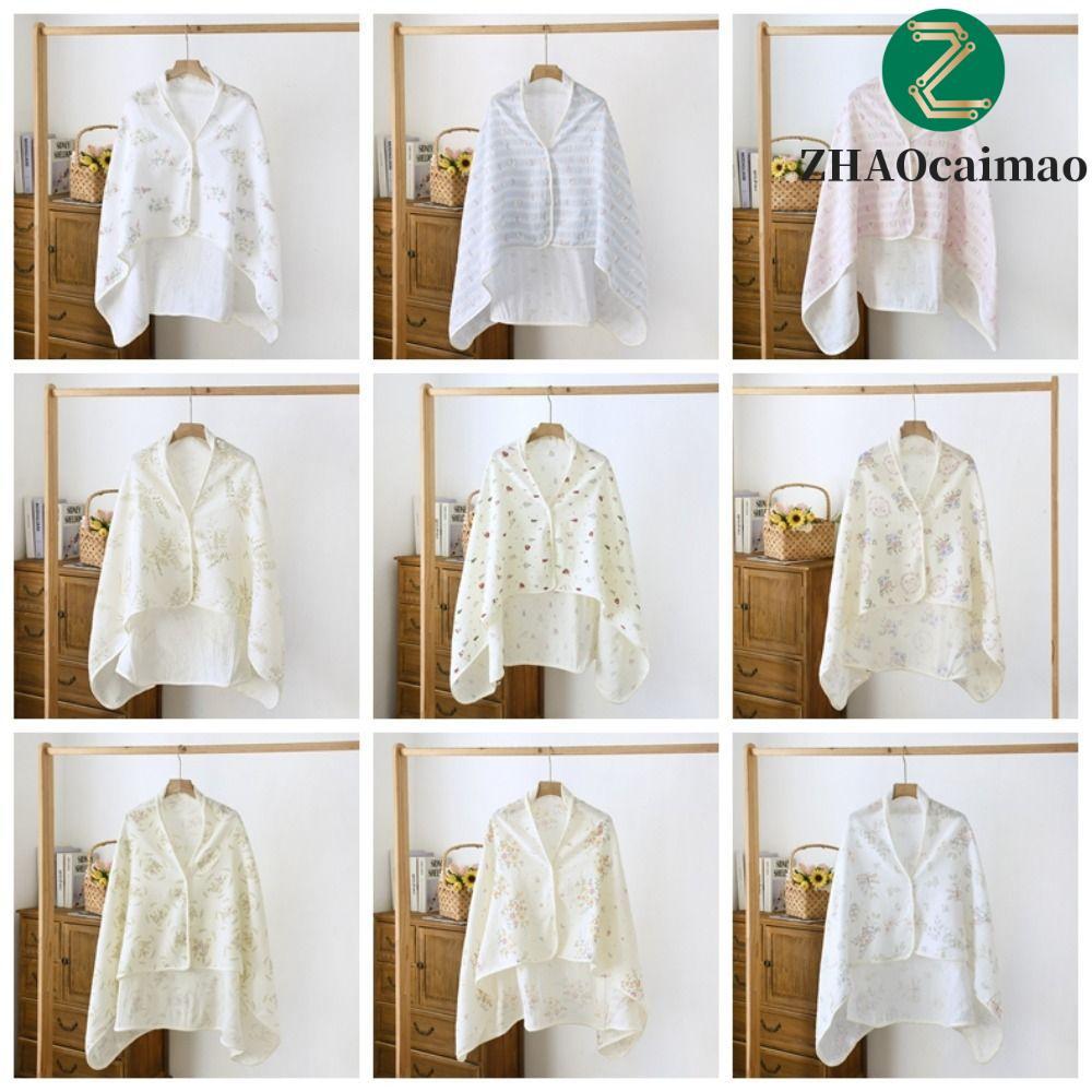 ZHAOCAIMAO Chăn Cape Bằng Cotton Giữ Ấm Khi Cho Bé Ăn Sữa, Thiết Kế Hoá Trang Thoáng Khí, Phù Hợp Cá