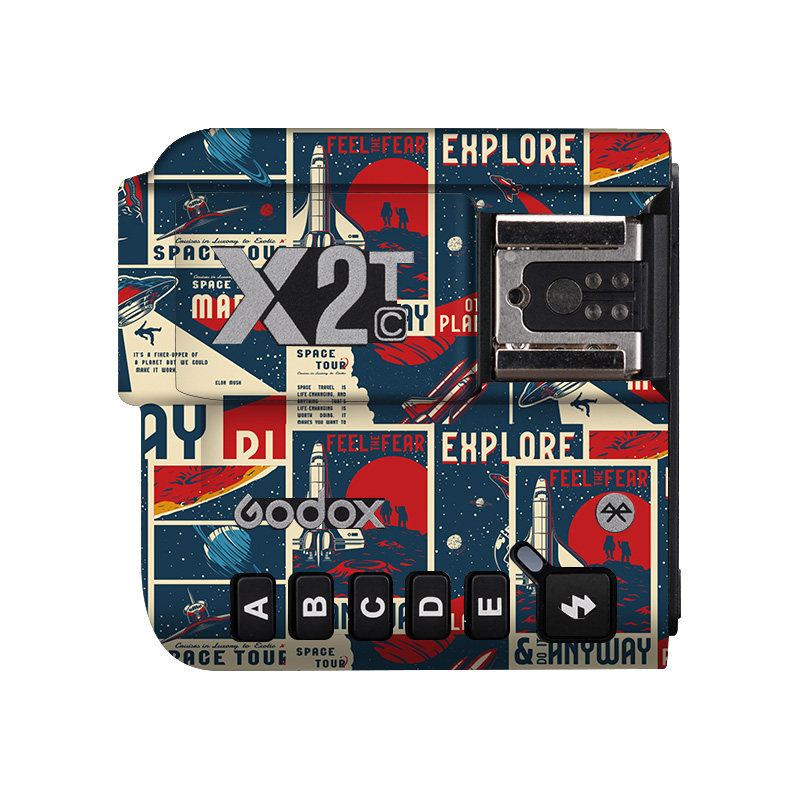 Thích hợp cho phim bảo vệ kích hoạt đèn flash Godox X2T x2t Phụ kiện đèn flash Bao gồm tất cả Nhãn d