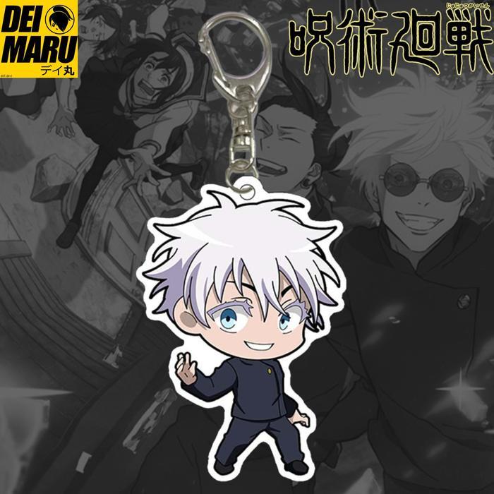 Gantungan Kunci Keychain Anime Jujutsu Kaisen Yuji Gojo Sukuna Akrilik - Gojo Past
