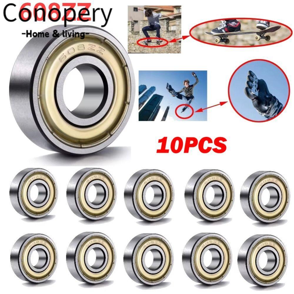 Vòng bi CONOPERY, Vòng bi kim loại được bảo vệ đôi 6000ZZ 6000RS, 608ZZ 608RS 609ZZ 6001ZZ 6001RS Vò