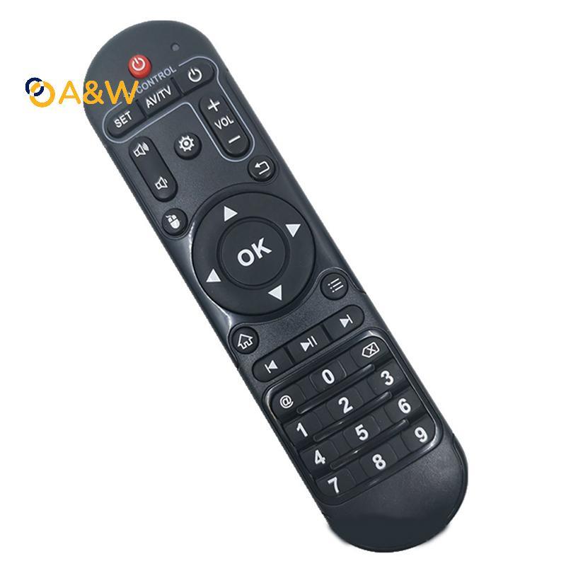 Thay thế điều khiển từ xa A & W cho bộ điều khiển X96 MAX X98 PRO X92 Hộp TV Android