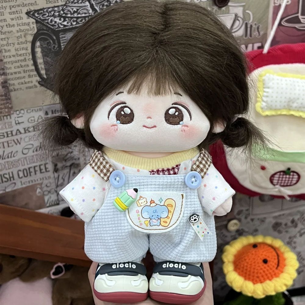 20CM Centimeter Phong Cách Mới Cotton Búp Bê Quần Áo Búp Bê Búp Bê Ngực Dễ Thương Bộ Quần Áo Trẻ Em 